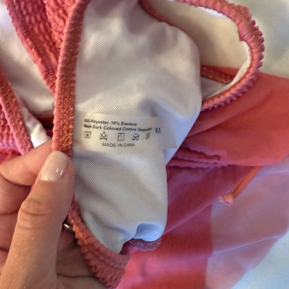 Pink Textured Bikini Set - Picture 9 of 9